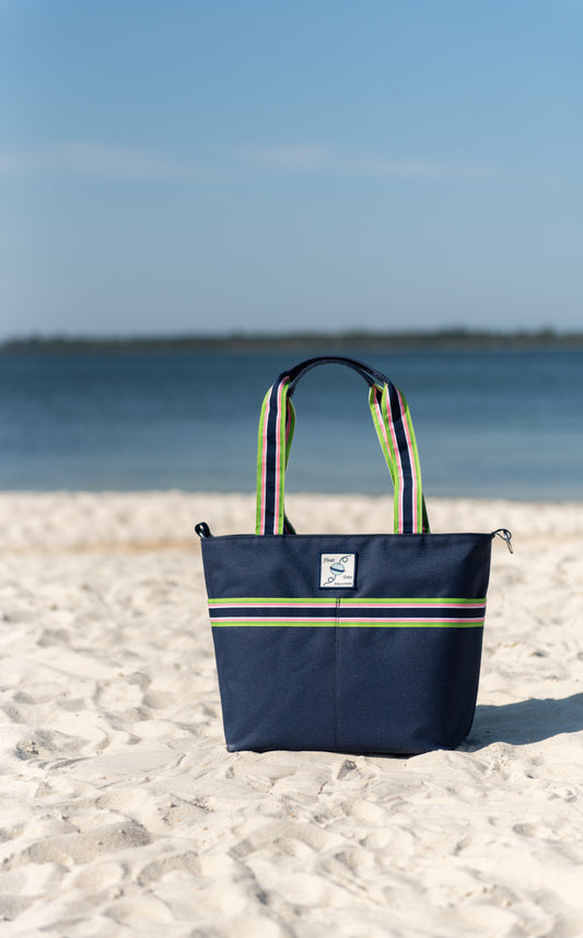 Cruiser Tote: Multi-Colored Stripe