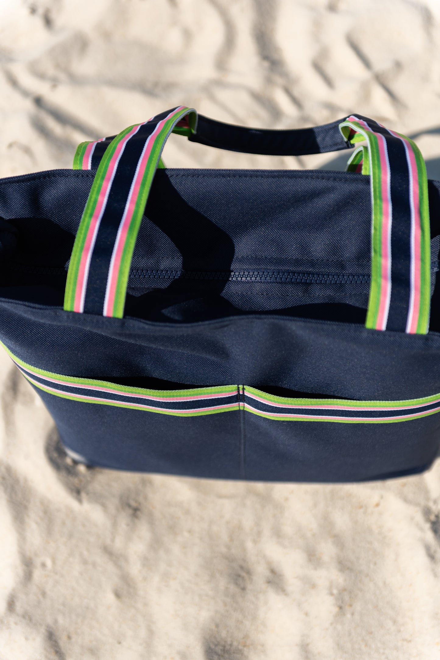 Cruiser Tote: Multi-Colored Stripe