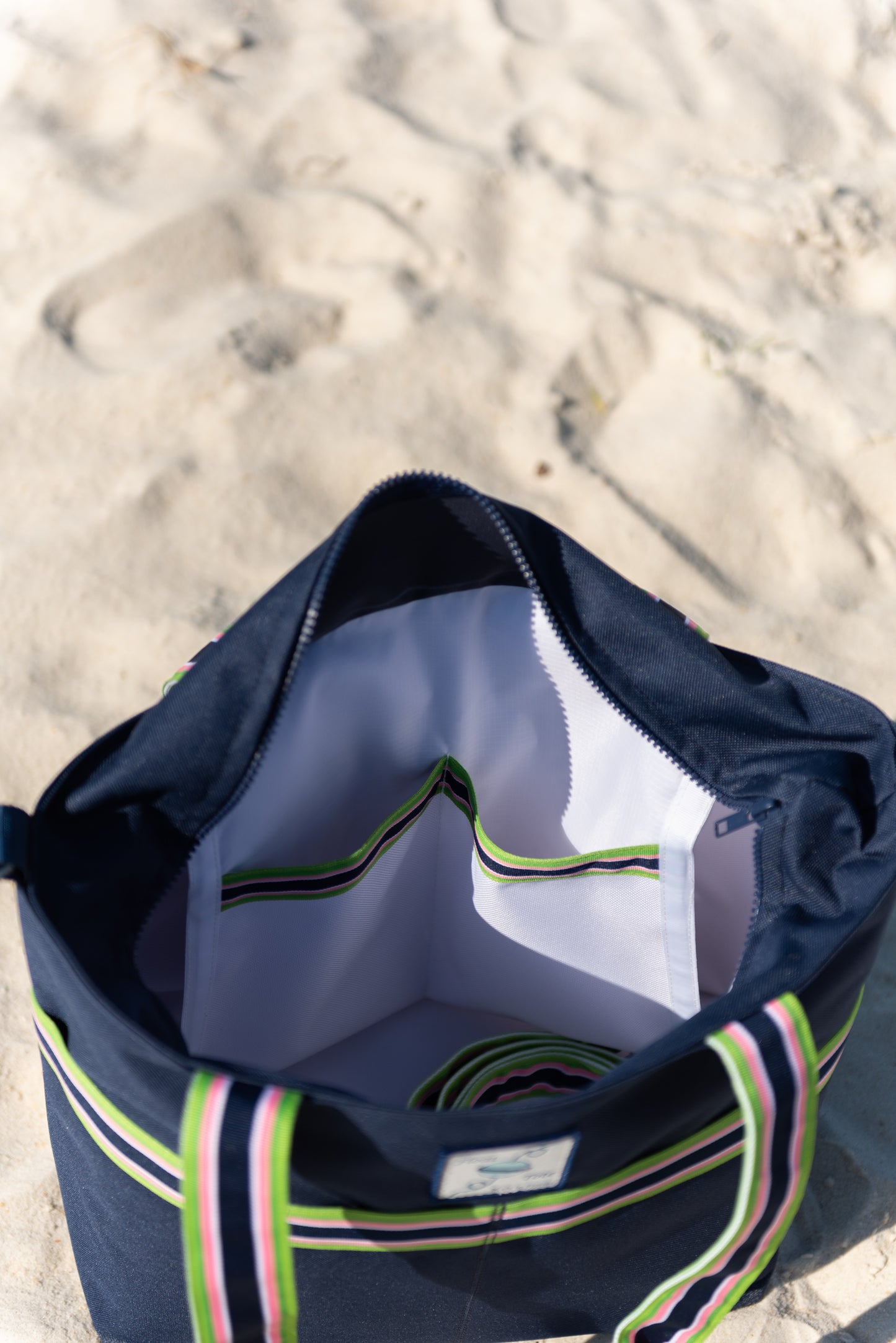 Cruiser Tote: Multi-Colored Stripe