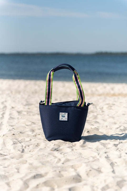 Club Tote: Multi-Colored Stripe