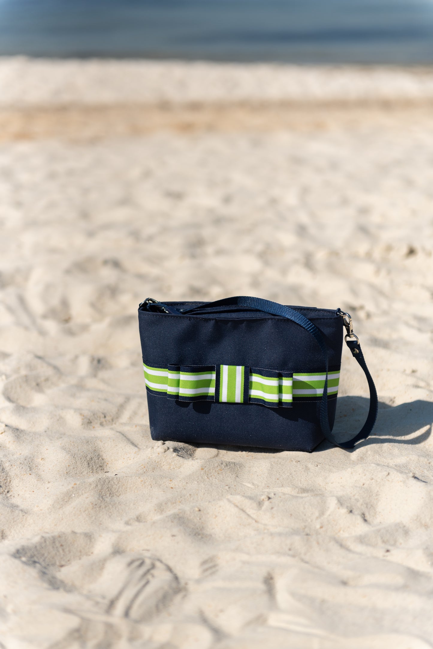 Captain Clutch: Lime Green Stripe