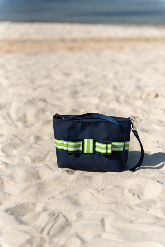 Captain Clutch: Lime Green Stripe