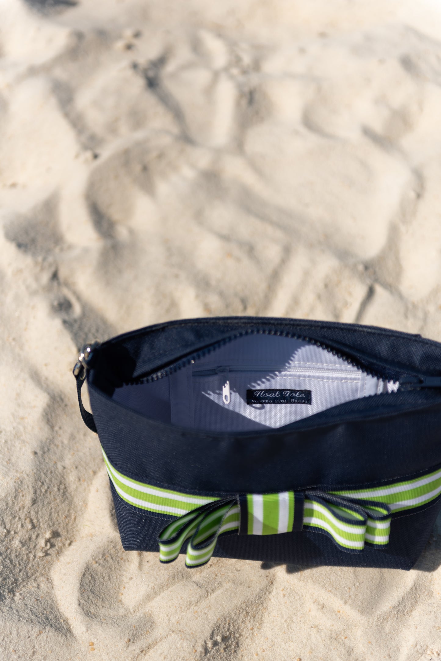 Captain Clutch: Lime Green Stripe