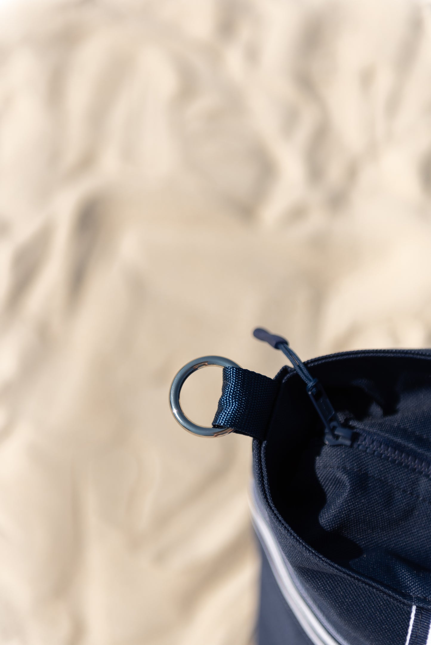 Cruiser Tote: Navy Wide Stripe