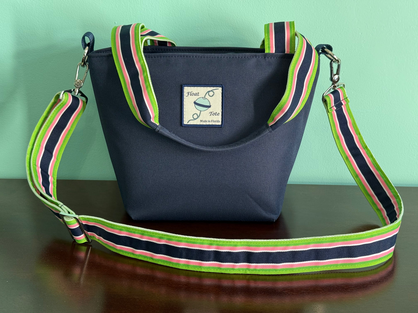 Club Tote: Multi-Colored Stripe
