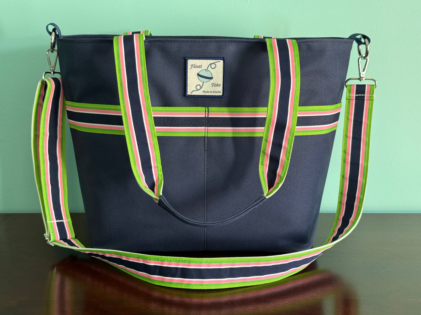 Cruiser Tote: Multi-Colored Stripe