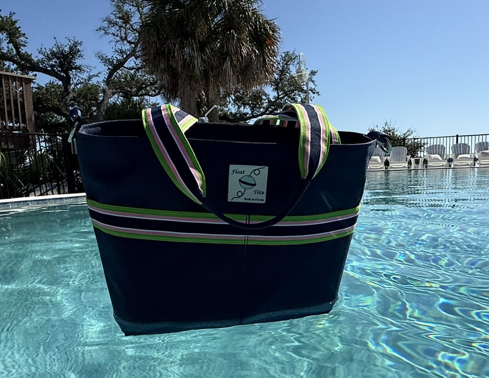 Cruiser Tote: Multi-Colored Stripe