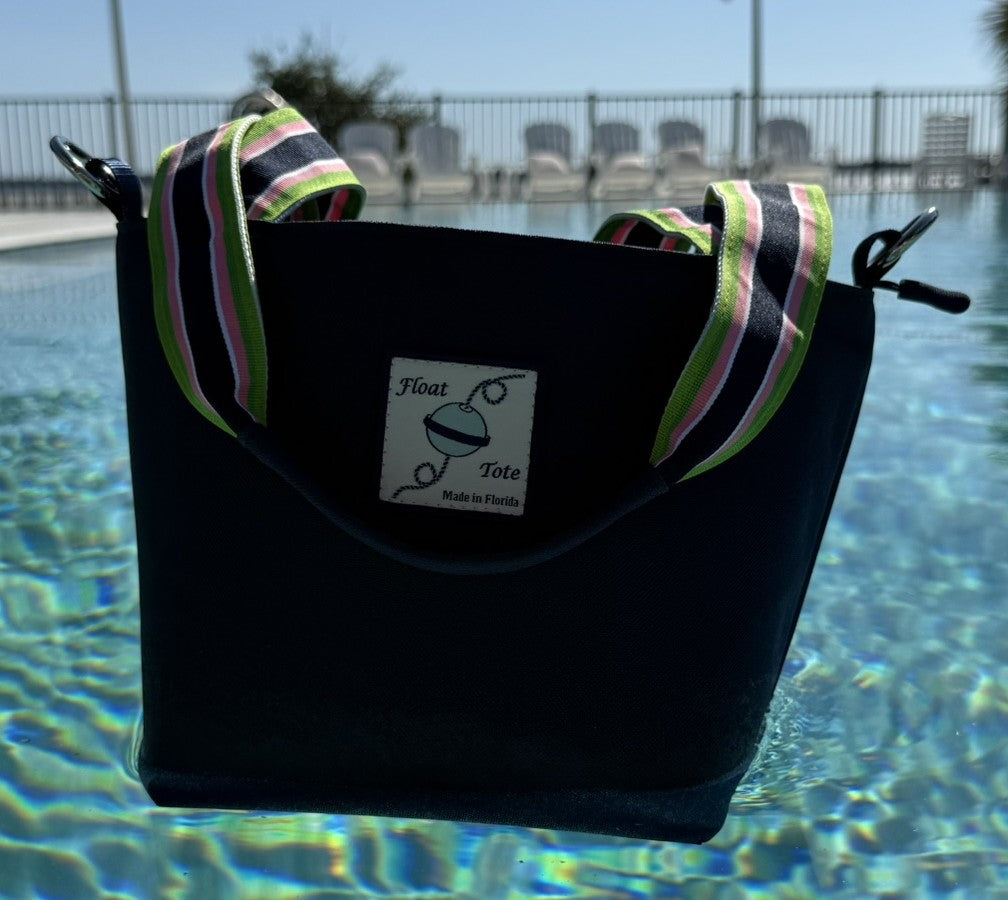 Club Tote: Multi-Colored Stripe